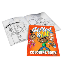 Load image into Gallery viewer, Gifted &amp; Lit Coloring Books
