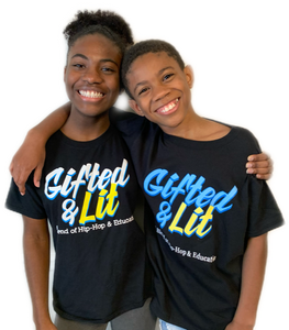 Youth Size Gifted & Lit Short Sleeve T-shirt
